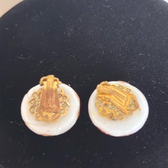 Italian wedding cake bead set vintage white and pink - Picture 6 of 7